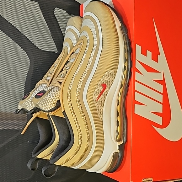Nike 97 Air Max UL 17 Gold Varsity Men 8 US - Picture 2 of 7